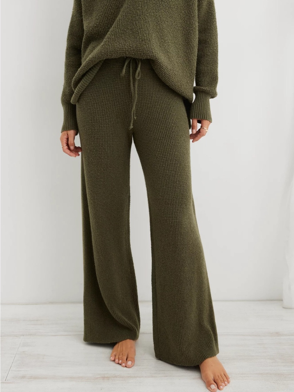 Aerie Wide Leg Sweatpants